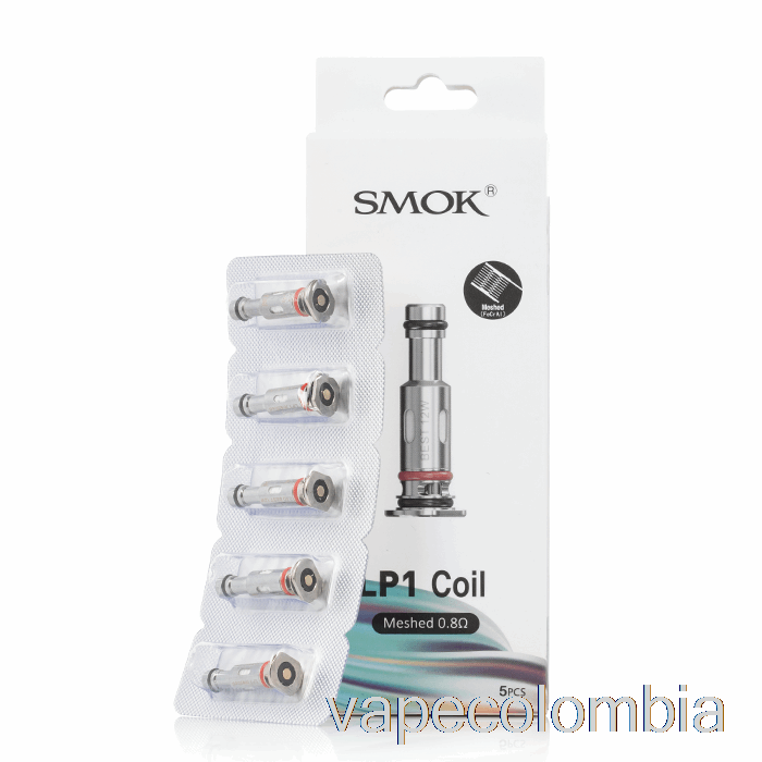 Kit Completo De Vapeo Resistencias De Repuesto Smok Lp1 Bobinas De Malla Lp1 De 0,8 Ohmios